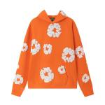 EM Sneakers Denim Tears Hoodie & Sweatpant Sets Cotton Wreath Royal Orange