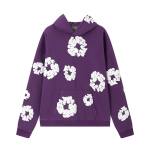 EM Sneakers Denim Tears Hoodie & Sweatpant Sets Cotton Wreath Royal Purple
