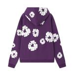 EM Sneakers Denim Tears Hoodie & Sweatpant Sets Cotton Wreath Royal Purple