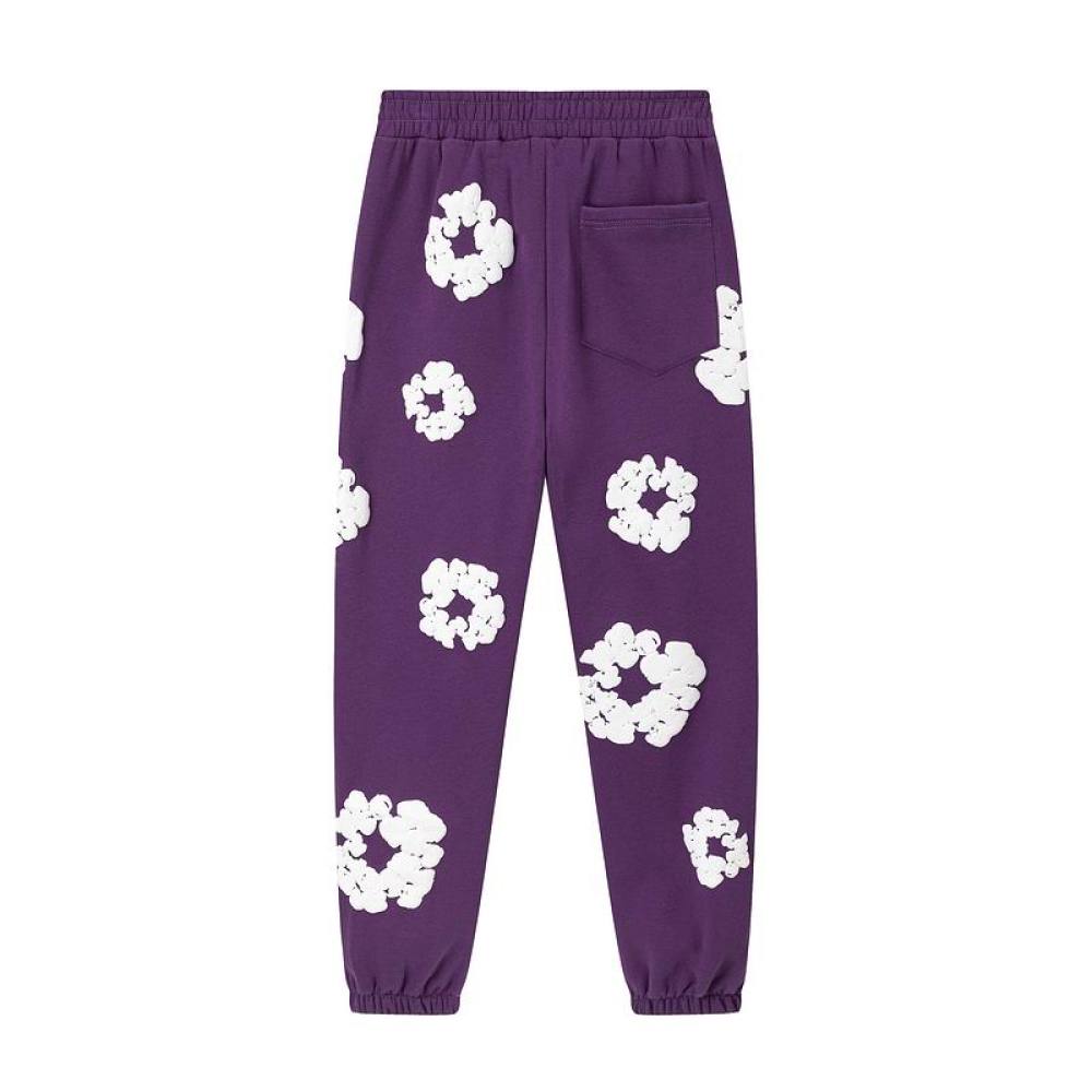 EM Sneakers Denim Tears Hoodie & Sweatpant Sets Cotton Wreath Royal Purple