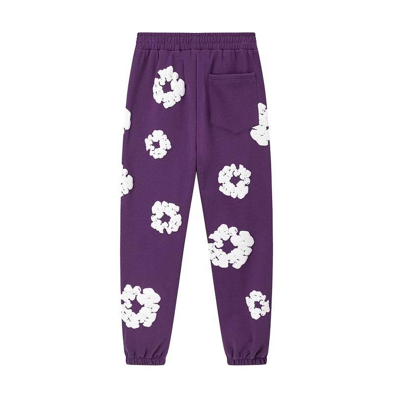 EM Sneakers Denim Tears Hoodie & Sweatpant Sets Cotton Wreath Royal Purple