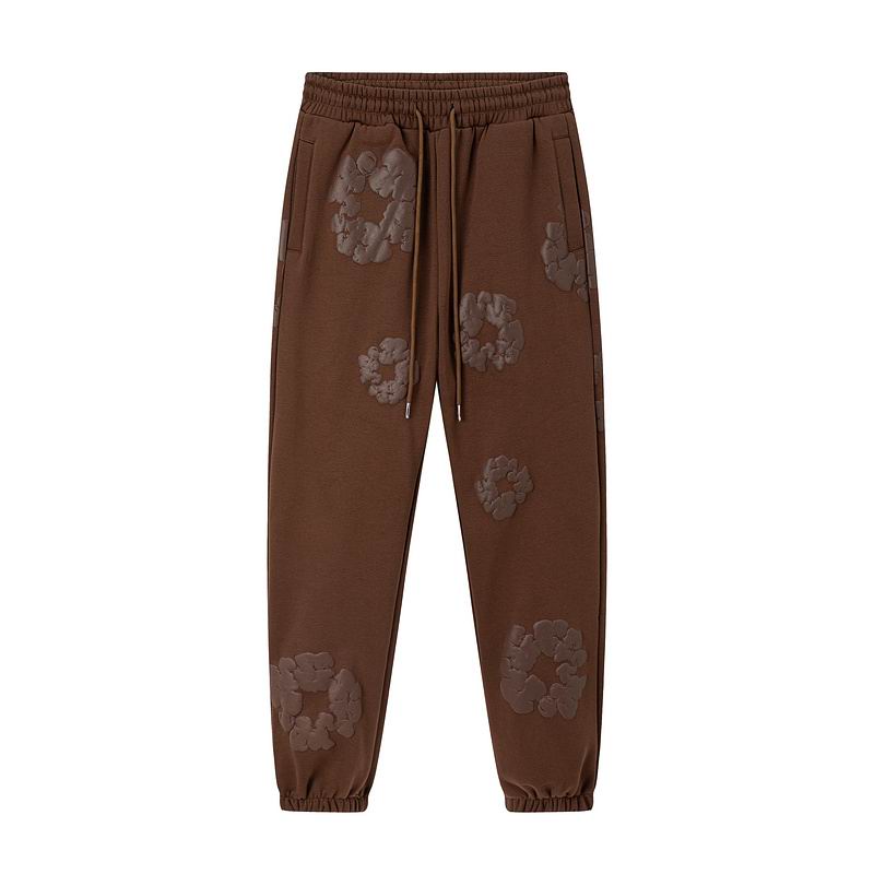 EM Sneakers Denim Tears The Cotton Wreath Sweatpants Brown Flower