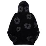 EM Sneakers Denim Tears The Cotton Wreath Sweatshirt Royal Black Monochrome