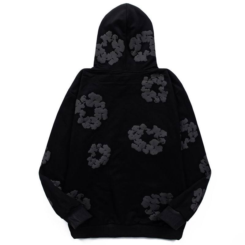 EM Sneakers Denim Tears The Cotton Wreath Sweatshirt Royal Black Monochrome