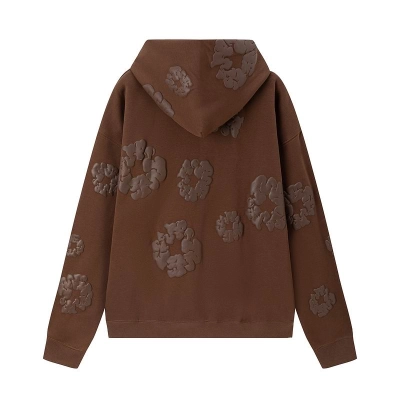 EM Sneakers Denim Tears The Cotton Wreath Sweatshirt Royal Brown Flower 02