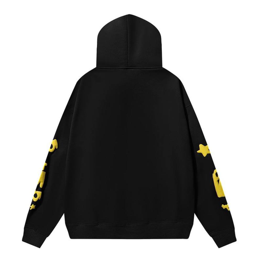 EM Sneakers Sp5der Beluga Hoodie Onyx Yellow