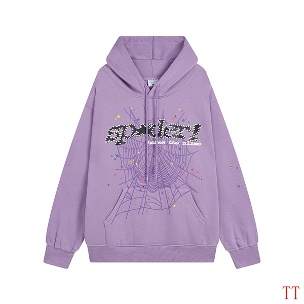 EM Sneakers Sp5der Hoodie & Sweatpant Set Acai Purple