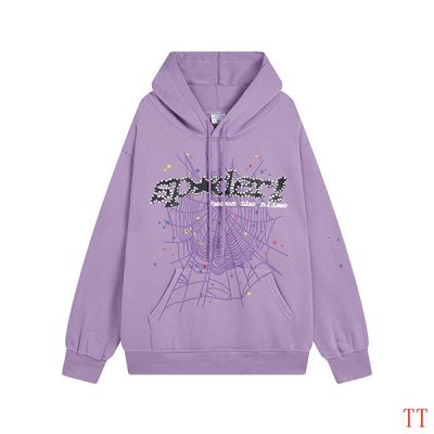 EM Sneakers Sp5der Hoodie & Sweatpant Set Acai Purple 02