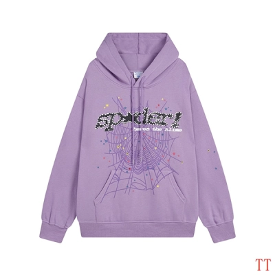 EM Sneakers Sp5der Hoodie & Sweatpant Set Acai Purple 02