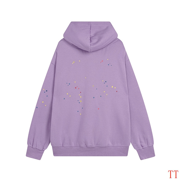 EM Sneakers Sp5der Hoodie & Sweatpant Set Acai Purple