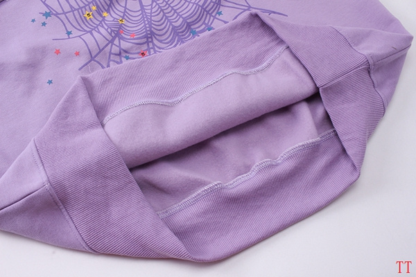 EM Sneakers Sp5der Hoodie & Sweatpant Set Acai Purple