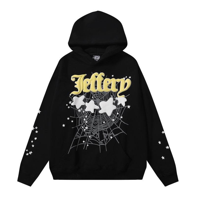 EM Sneakers Sp5der Hoodie & Sweatpant Set Atlanta Black