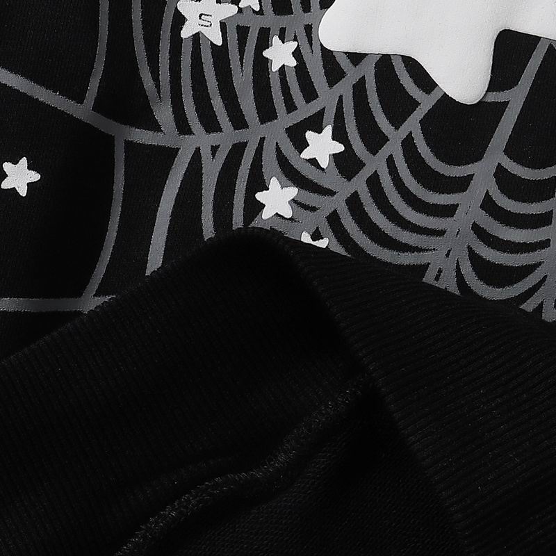 EM Sneakers Sp5der Hoodie & Sweatpant Set Atlanta Black