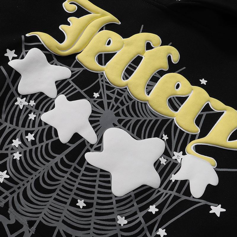 EM Sneakers Sp5der Hoodie & Sweatpant Set Atlanta Black