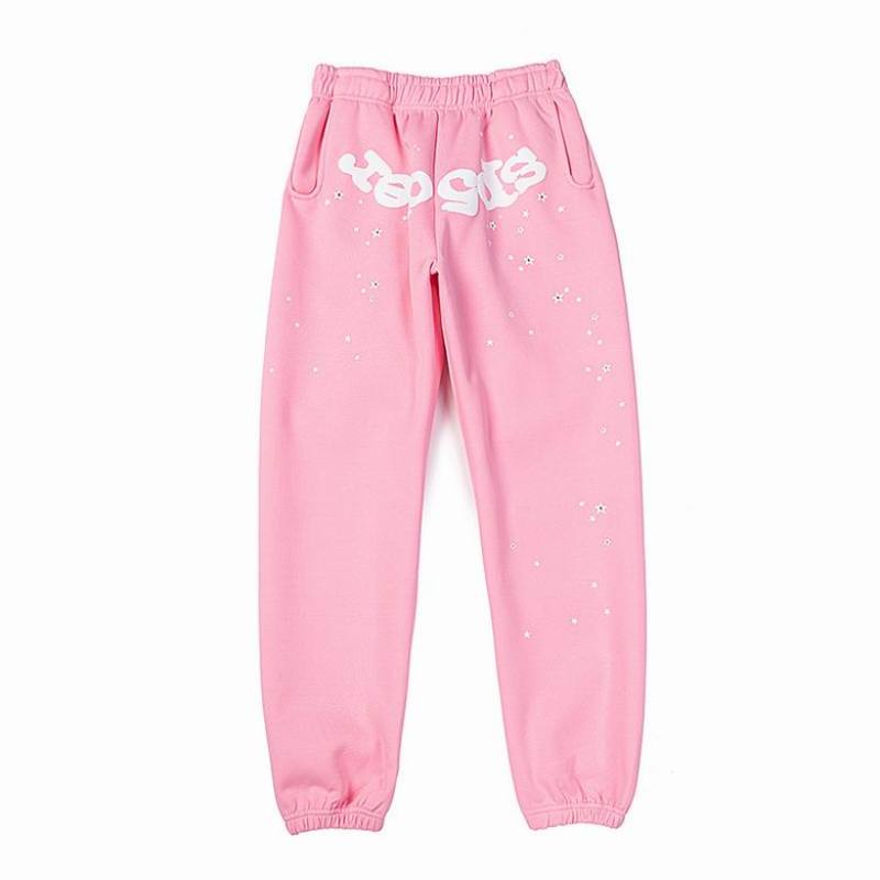 EM Sneakers Sp5der Hoodie & Sweatpant Set Atlanta Pink