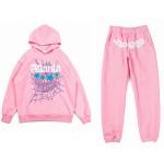 EM Sneakers Sp5der Hoodie & Sweatpant Set Atlanta Pink