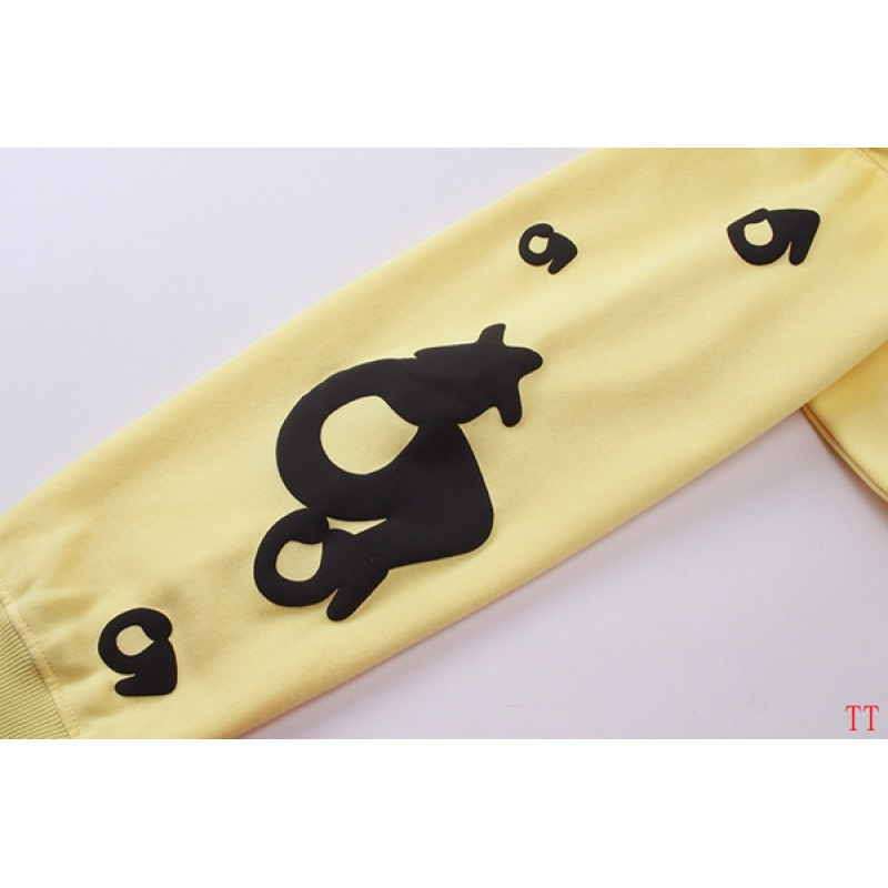 EM Sneakers Sp5der Hoodie & Sweatpant Set Beluga Yellow