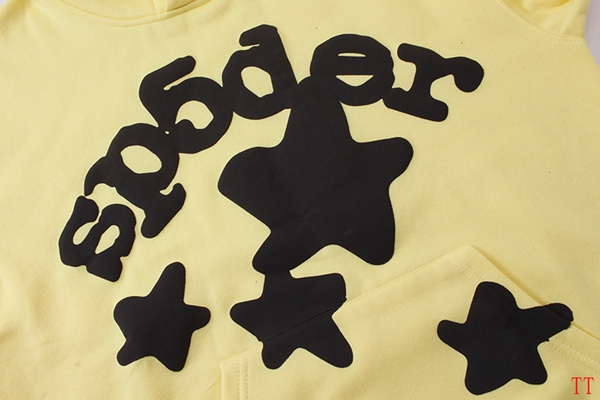 EM Sneakers Sp5der Hoodie & Sweatpant Set Beluga Yellow