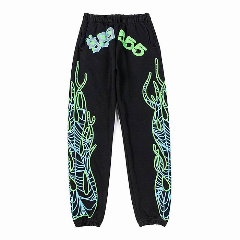 EM Sneakers Sp5der Hoodie & Sweatpant Set Classic Hip Hop Logo Print