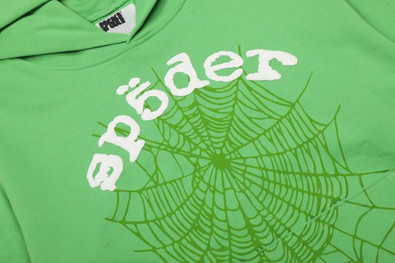 EM Sneakers Sp5der Hoodie & Sweatpant Set Legacy Green