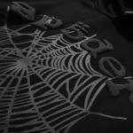 EM Sneakers Sp5der Hoodie & Sweatpant Set OG Web Heather Black