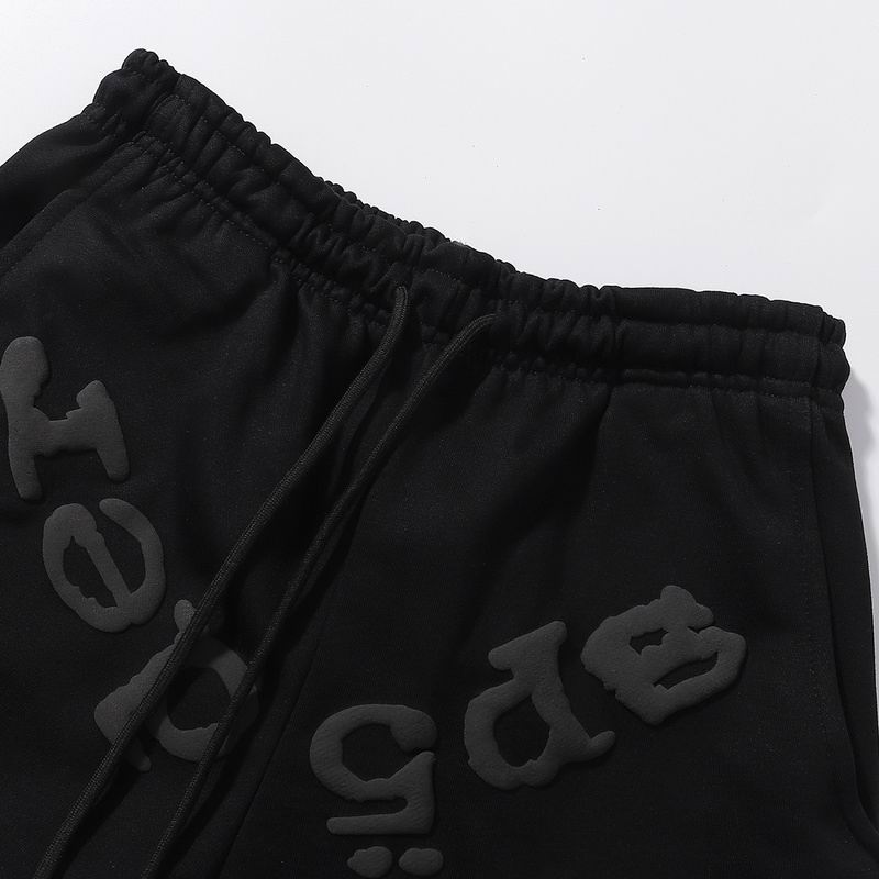 EM Sneakers Sp5der Hoodie & Sweatpant Set OG Web Heather Black