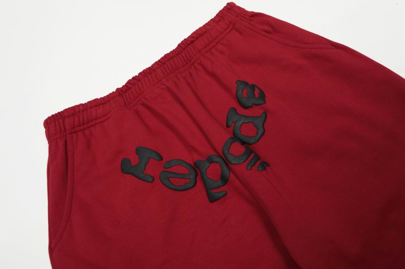 EM Sneakers Sp5der Hoodie & Sweatpant Set OG Web V2 Red