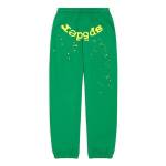 EM Sneakers Sp5der Hoodie & Sweatpant Set Star OG Web V2 Green