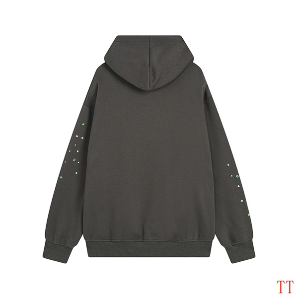 EM Sneakers Sp5der Hoodie & Sweatpant Set Wait Web Slate Grey