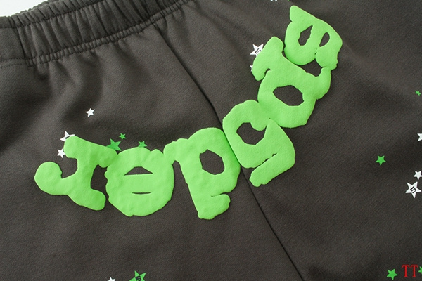 EM Sneakers Sp5der Hoodie & Sweatpant Set Wait Web Slate Grey