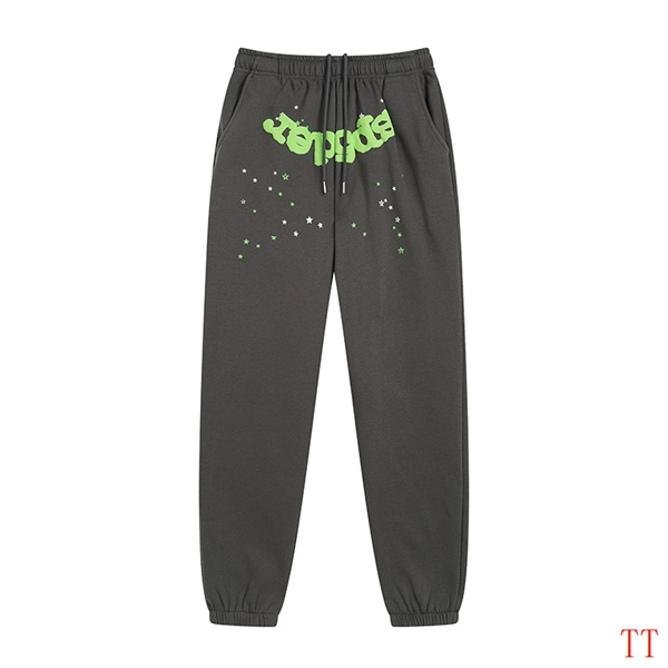 EM Sneakers Sp5der Hoodie & Sweatpant Set Wait Web Slate Grey