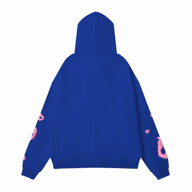 EM Sneakers Sp5der Hoodie & Sweatpant Set Wordwide Star Beluga Blue