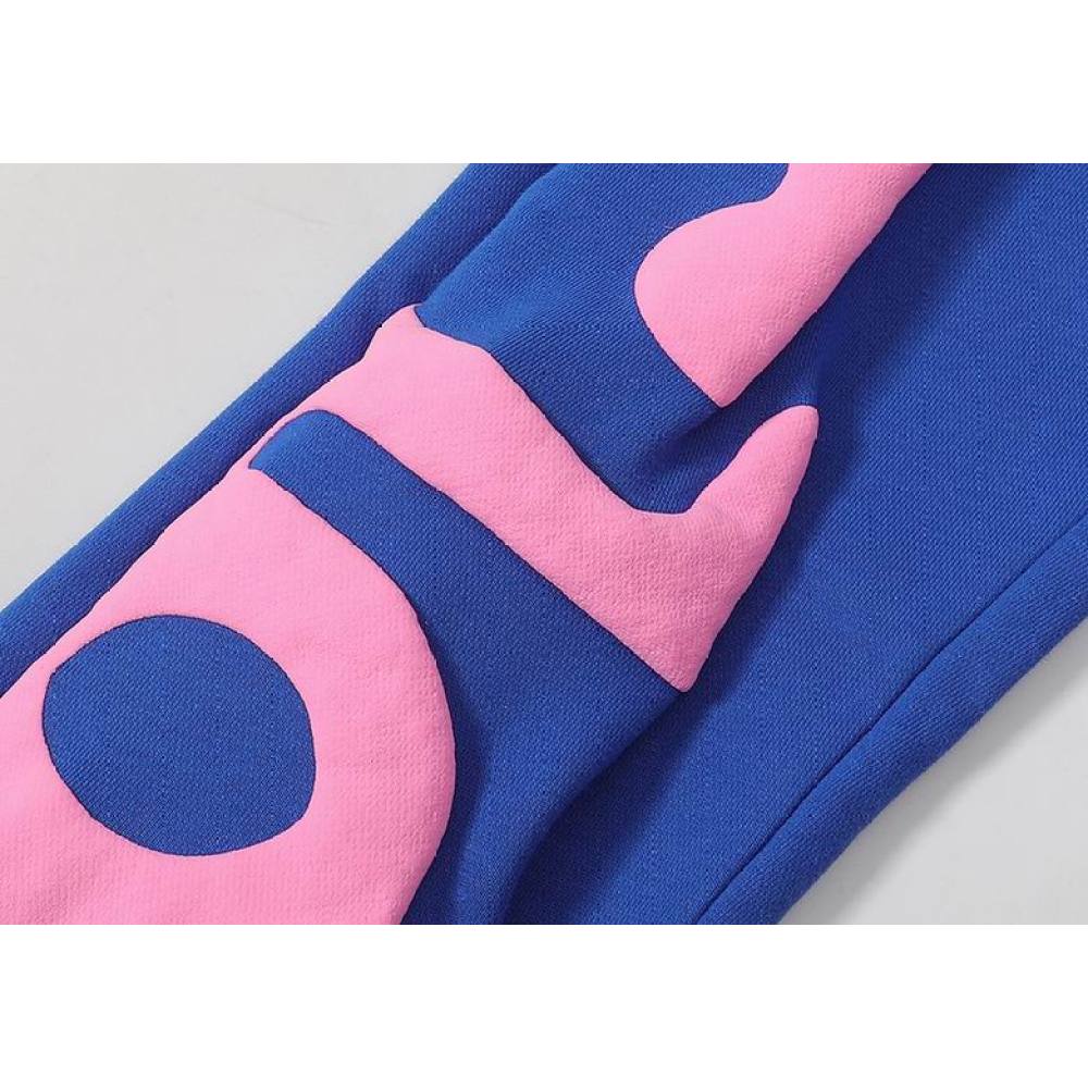 EM Sneakers Sp5der Hoodie & Sweatpant Set Wordwide Star Beluga Blue