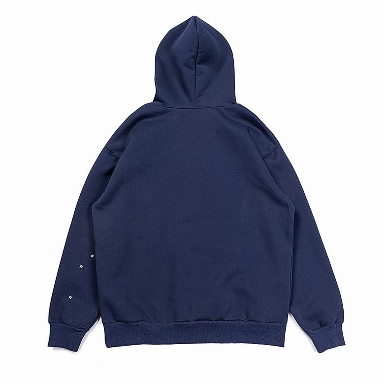 EM Sneakers Sp5der Hoodie & Sweatpant Set Worldwide 555 Angel Number Navy Blue
