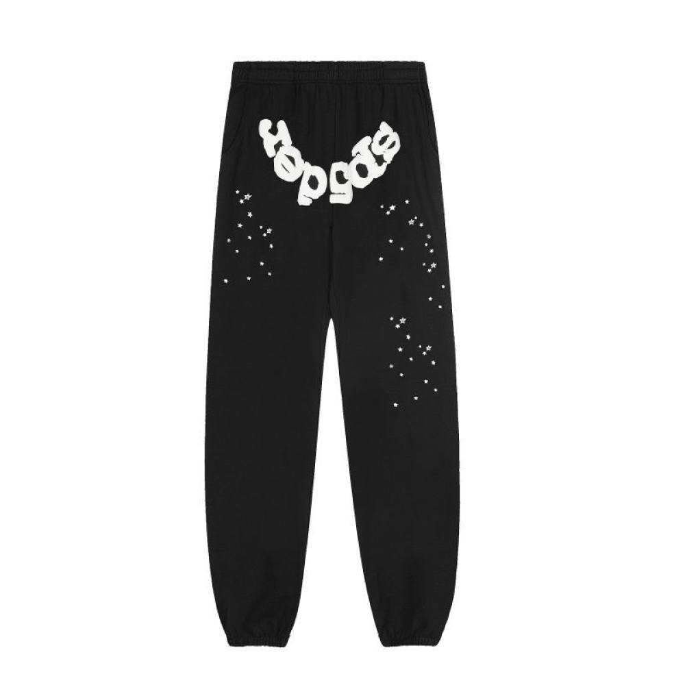 EM Sneakers Sp5der Hoodie & Sweatpant Set Worldwide Black OG Web