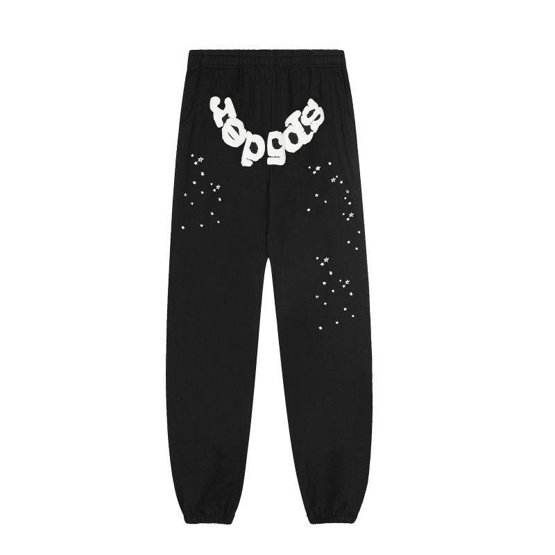 EM Sneakers Sp5der Hoodie & Sweatpant Set Worldwide Black OG Web