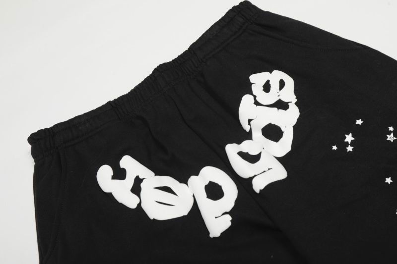 EM Sneakers Sp5der Hoodie & Sweatpant Set Worldwide Black OG Web