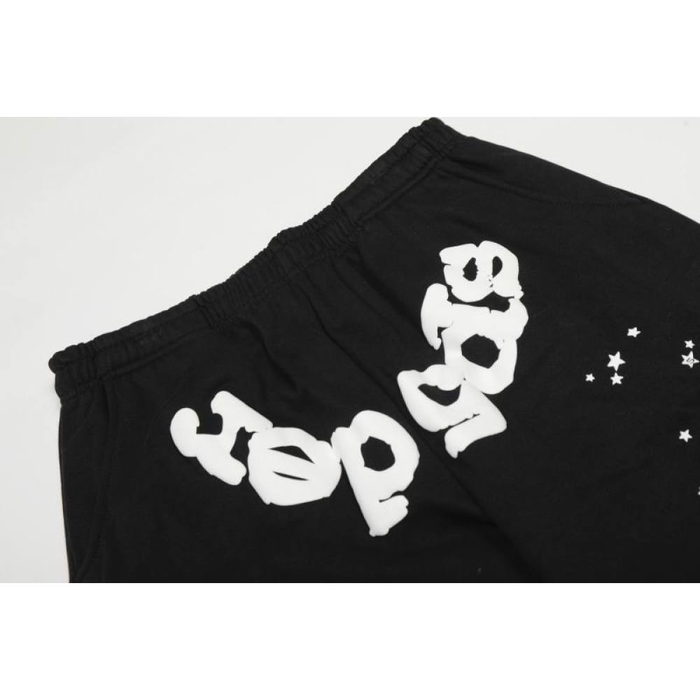 EM Sneakers Sp5der Hoodie & Sweatpant Set Worldwide Black OG Web