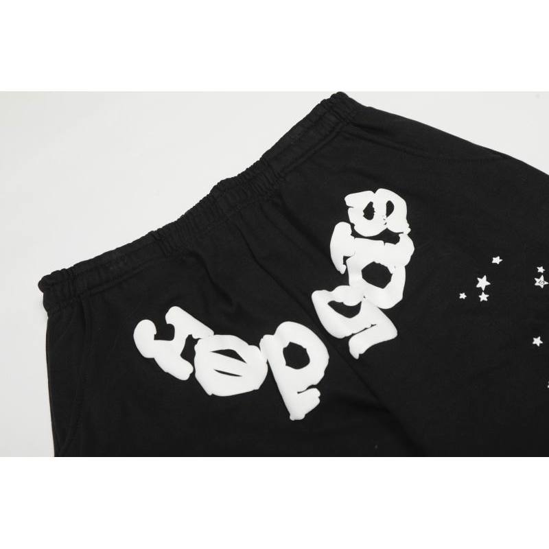 EM Sneakers Sp5der Hoodie & Sweatpant Set Worldwide Black OG Web