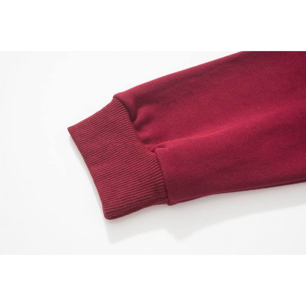 EM Sneakers Sp5der Logo Hoodie Maroon