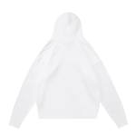 EM Sneakers Sp5der OG Rhinestone Logo Hoodie White