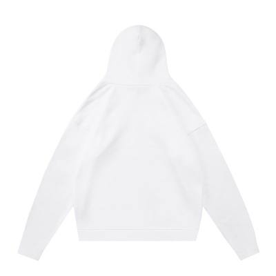 EM Sneakers Sp5der OG Rhinestone Logo Hoodie White 02