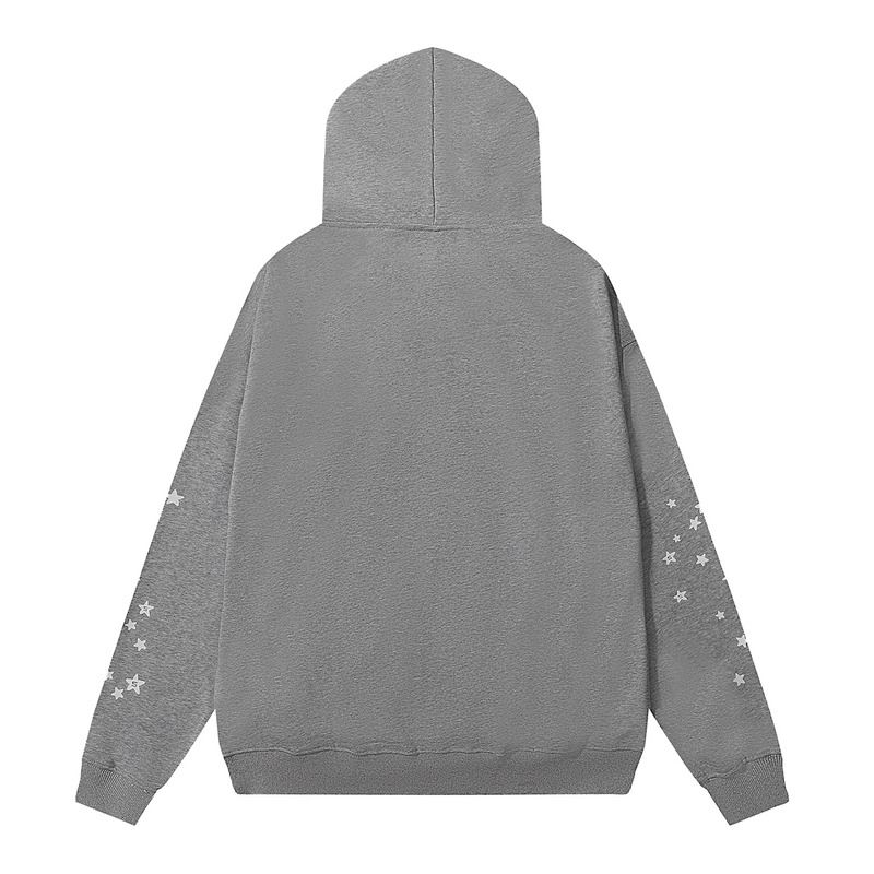 EM Sneakers Sp5der OG Web Hoodie Heather Grey