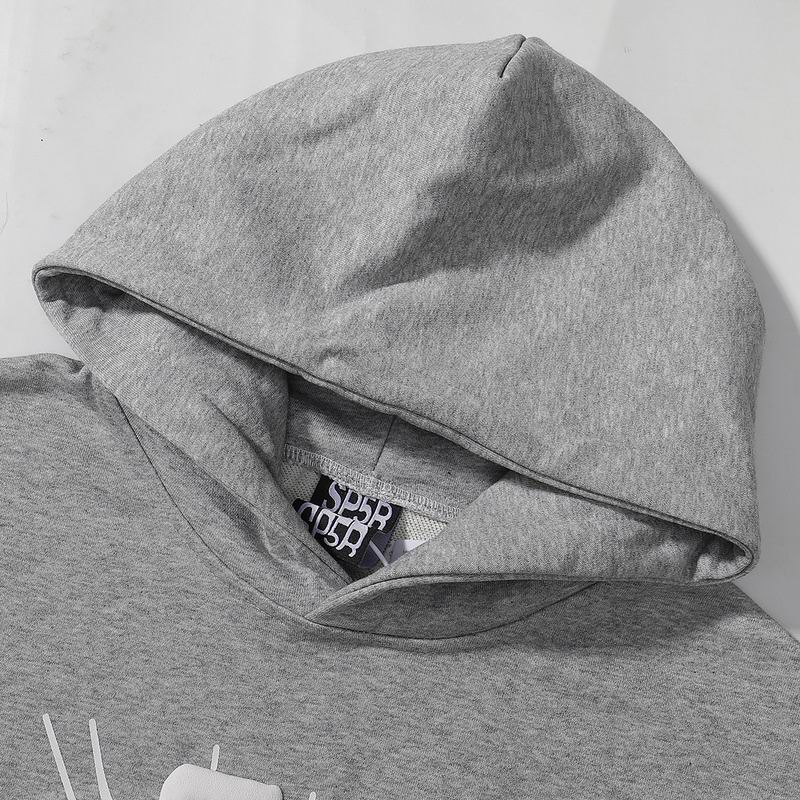 EM Sneakers Sp5der OG Web Hoodie Heather Grey