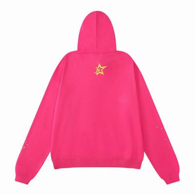 EM Sneakers Sp5der P*NK Hoodie Pink 02