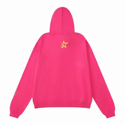 EM Sneakers Sp5der P*NK Hoodie Pink 02