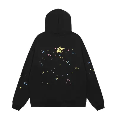 EM Sneakers Sp5der P*NK V2 Hoodie Black 02