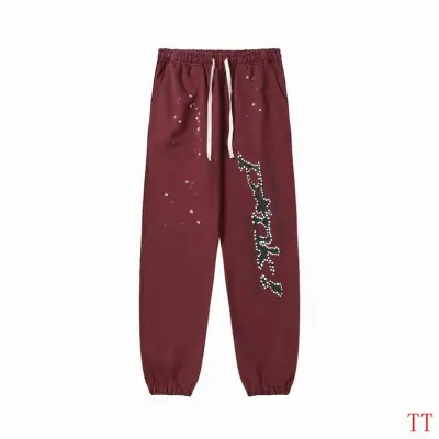 EM Sneakers Sp5der Punk Sweatpant Reddish Brown 01