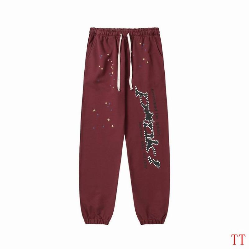 EM Sneakers Sp5der Punk Sweatpant Reddish Brown
