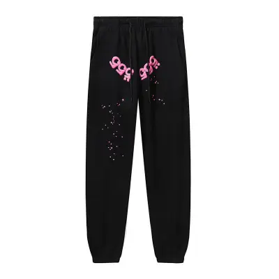 EM Sneakers Sp5der Sweatpant Angel Number Black 01